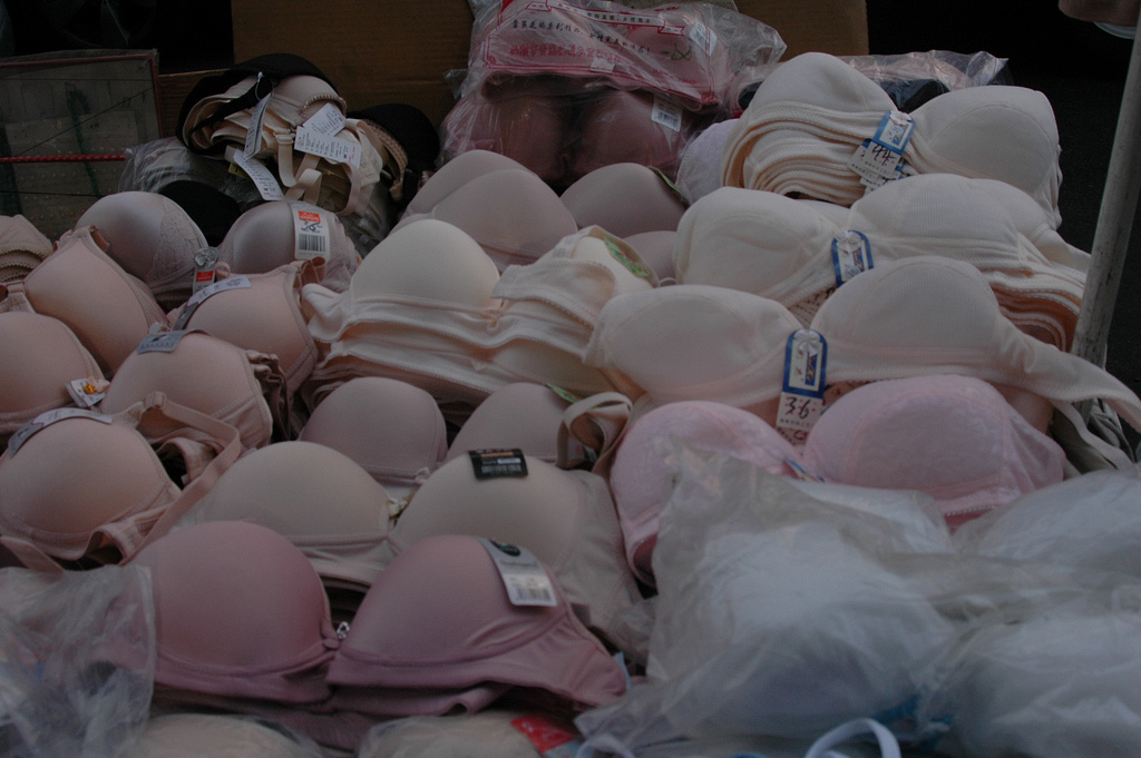 donation of bras to Bras for a Cause